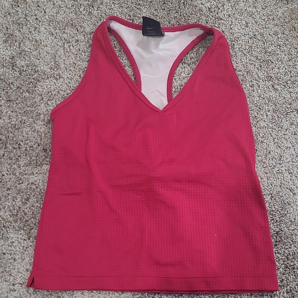 Nike Dark Pink Athletic Tank